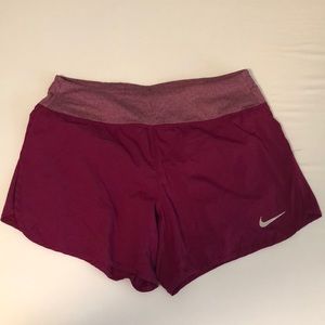 Nike Magenta Running Shorts